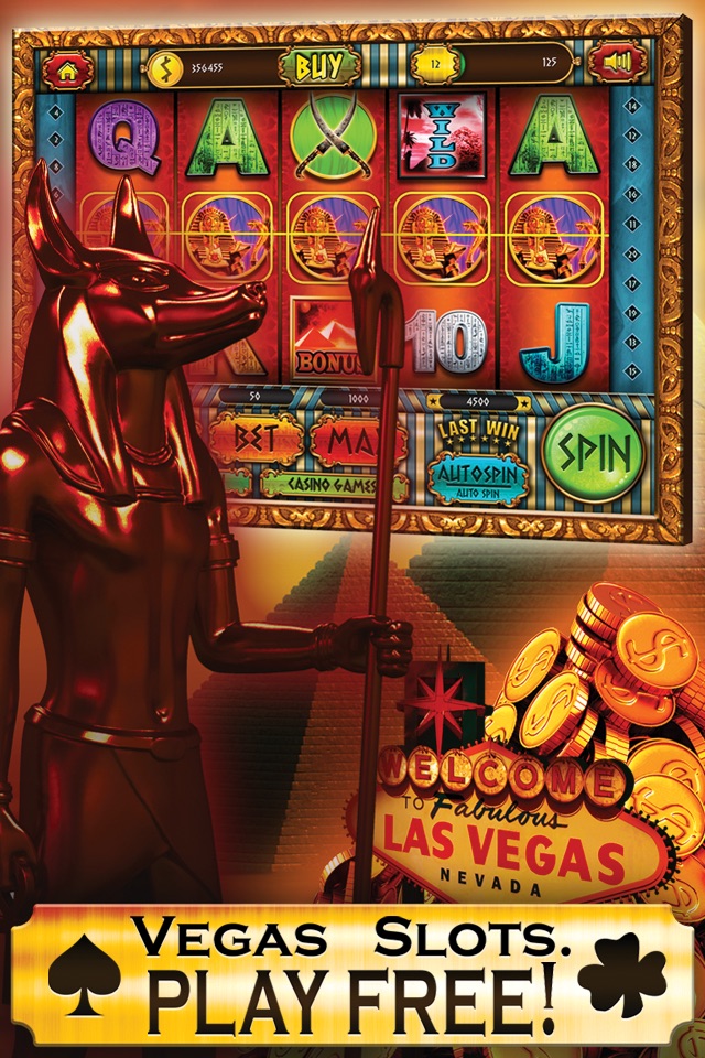 Slots Pharaoh's Gold - All New, VIP Vegas Casino Slot Machine Games screenshot 2