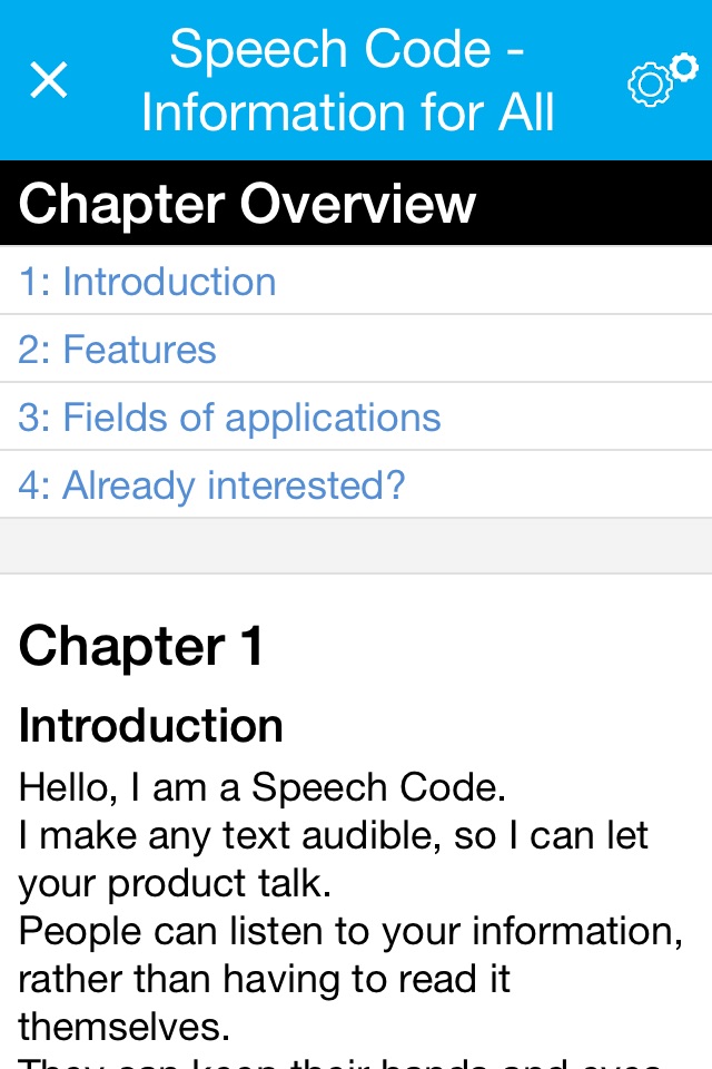 Speech Code screenshot 2