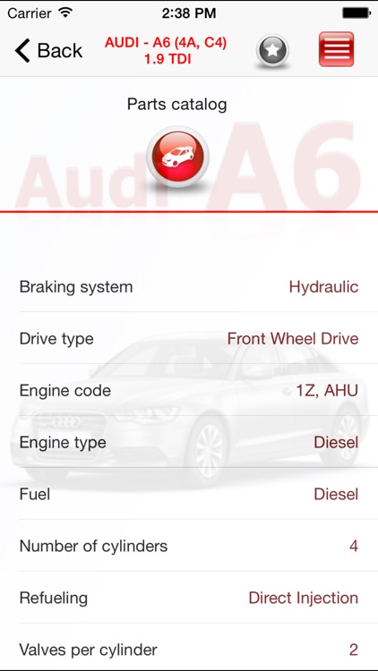AutoParts Audi A6 screenshot-4
