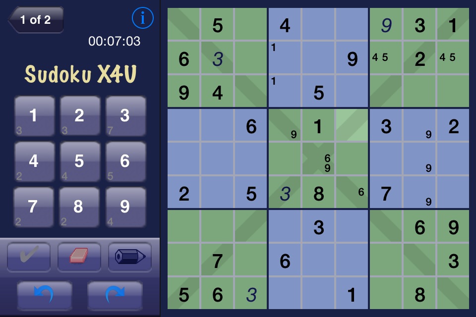 Sudoku X4U screenshot 4