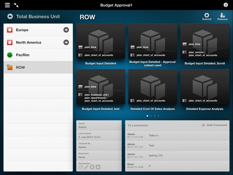 IBM Cognos TM1 Mobile Contributor