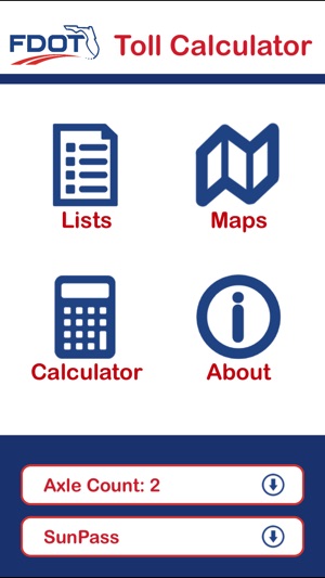 FDOT Toll Calculator