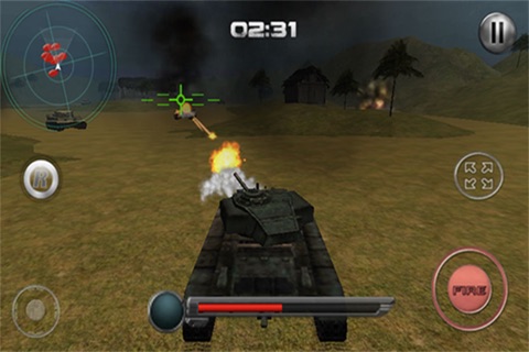 Tank Battle Warfare Simulation screenshot 3