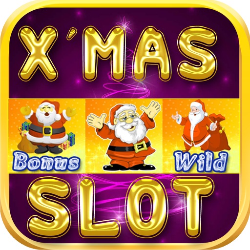 Merry Christmas Slots 2014 - A Mega Happy Holiday 2015 icon