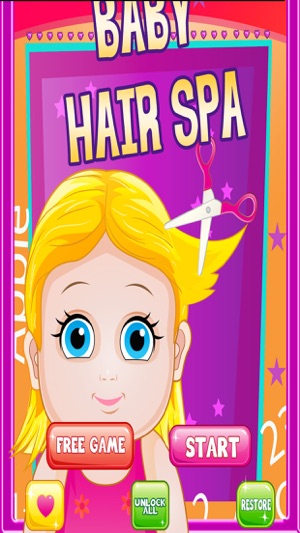 Cute Baby Hair Salon HD- Dress up and Beauty game for girls(圖3)-速報App