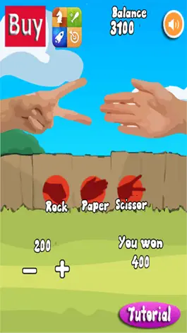 Game screenshot Rock Paper and scissor hack