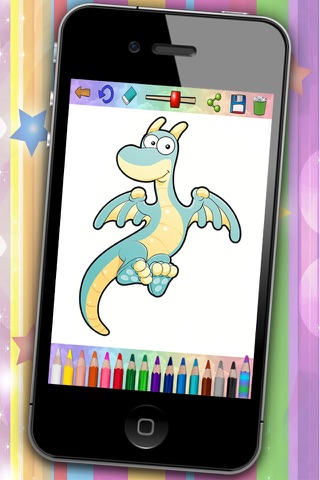Dragons Coloring Pages screenshot 4