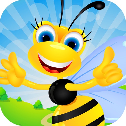 Sweet Honey Bee Life of a Bugs Slots iOS App