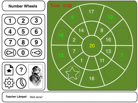 Lehrer Lämpel: Number Wheels screenshot 2