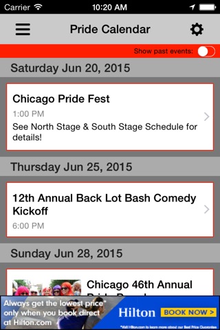 Chicago Pride Guide screenshot 2