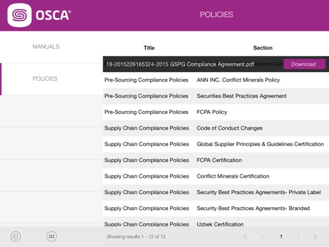 OSCA 1954 screenshot 3