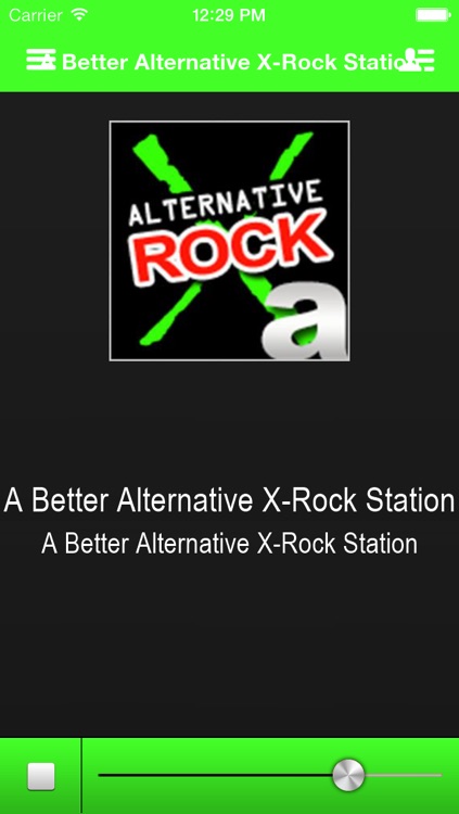 A Better Alternative X-Rock Station