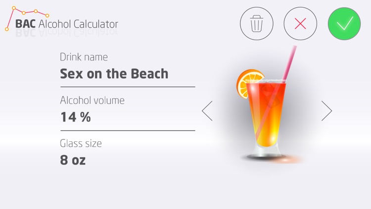 BAC Alcohol Calculator Free screenshot-3