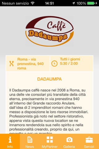 Dadaumpa Caffè screenshot 2