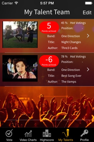 1D singduel - One Direction Cover Song Competition Edition screenshot 3