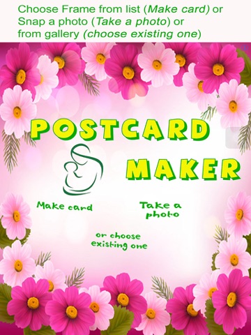 A¹ M Postcard maker and photo gallery design for happy mother