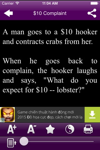 Funny Stories - Best collection of english blonde, clean, dirty jokes . screenshot 2