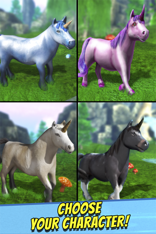 My Unicorn Horse Riding . Free Unicorns Dash Game For Little Girls and Boys screenshot 2