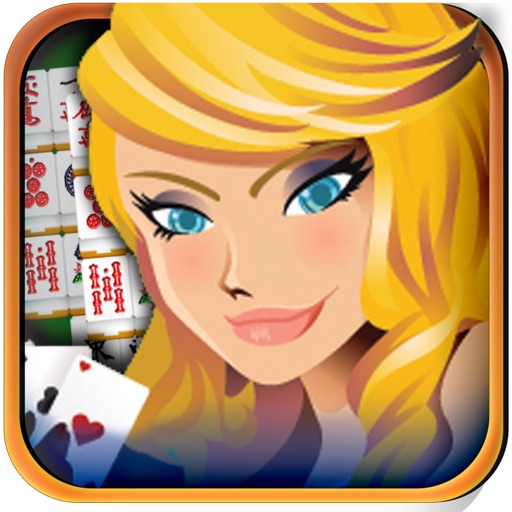 Moonlight Mahjong Solitaire Unlimited Hd 13 Tiles Lite and Fun Playing Cards Icon