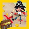 Car-ibbean Pirate-s with Hook-s in the Sea Kid-s Learn-ing Game-s