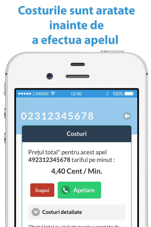 AppTeSună - Apeluri ieftine nationale si internationale screenshot 2
