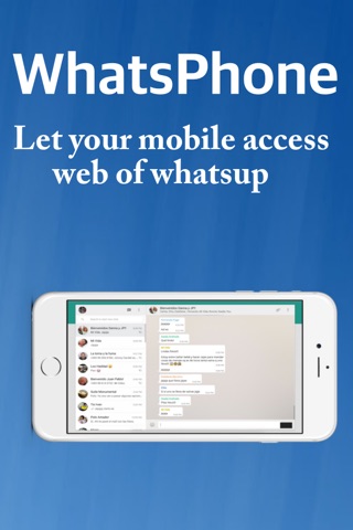 WhatsPhone for whatsap client screenshot 2