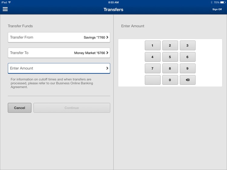 CSB Business Mobile for iPad screenshot-3