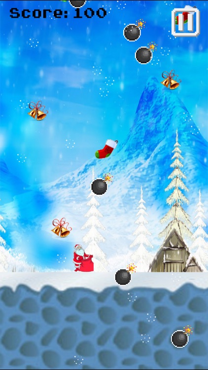 Save the Christmas Catch falling gifts - Kids Game