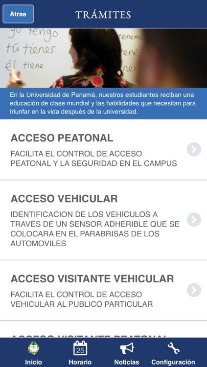 Universidad de Panamá screenshot-4