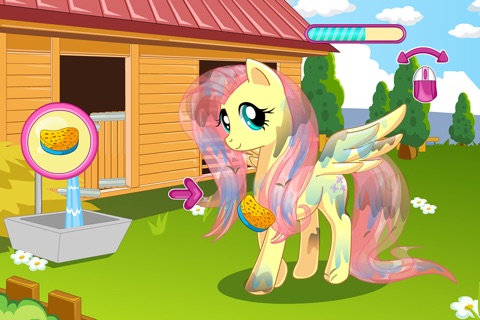 Pony makeover hair salon screenshot 2