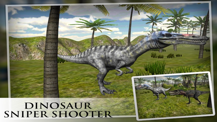 Dino Snipe Shooter – Realistic 3D Dinosaur Hunter Game Free screenshot-3