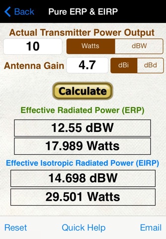 HF Beam Antenna Calculator screenshot 3