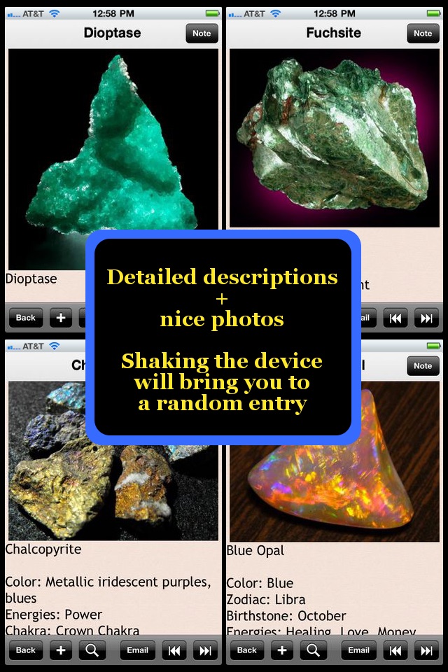 Gemstone & Crystal Powers Bible screenshot 2