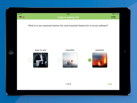 cm3p Smart Survey screenshot 3