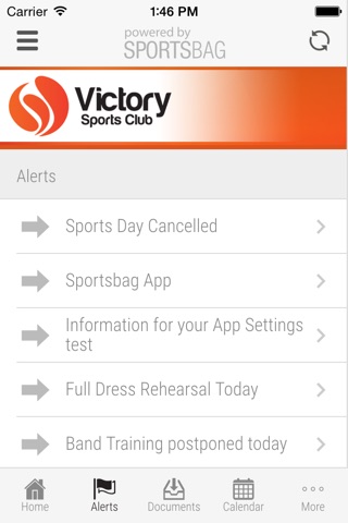 Victory Sports Club - Sportsbag screenshot 4