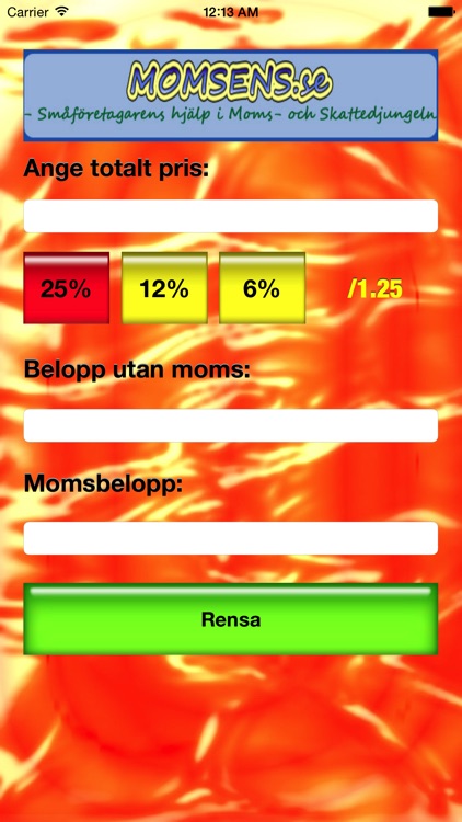 Baklängesmoms