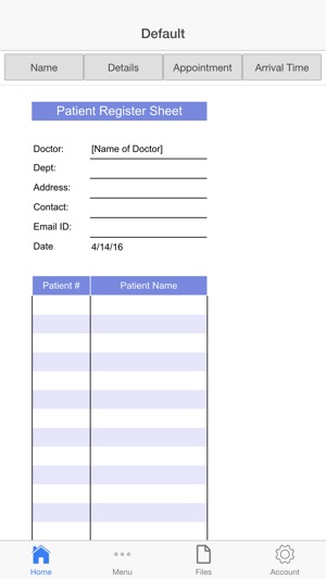 Patients List