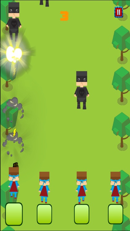 A Blockhead Superhero Villain Army FREE - Extreme Shooting War screenshot-4