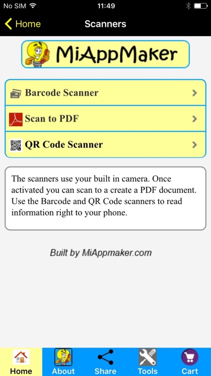 MiAppMaker11 Utility App screenshot-4