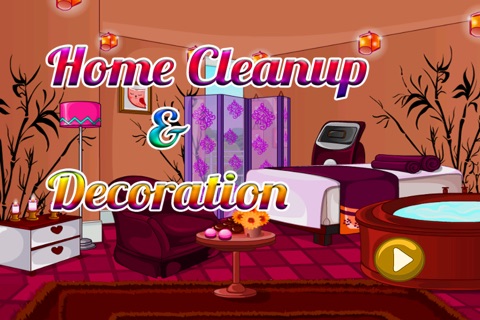 Cute Kids House Cleaning,washing & decoration for girls screenshot 2