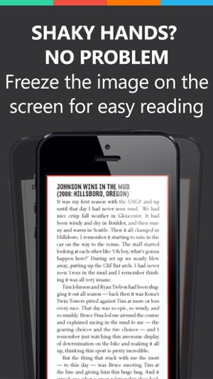 Magnifying Glass Reader with Light for iPhone(圖4)-速報App