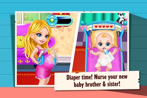Newborn Siblings - Sister & Brother Baby Care screenshot 2