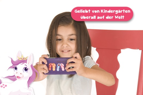 Free Kids Puzzle Teach me ponies for girls - Learn about pink ponies, cute fairies and princesses screenshot 3