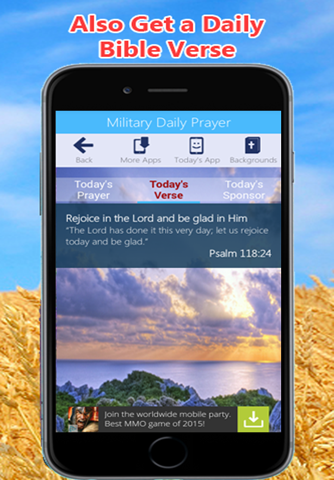Military Prayer App screenshot 2
