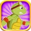 A Turtle Warrior Jump - Ninja Zombie on the Run for Glory Pro
