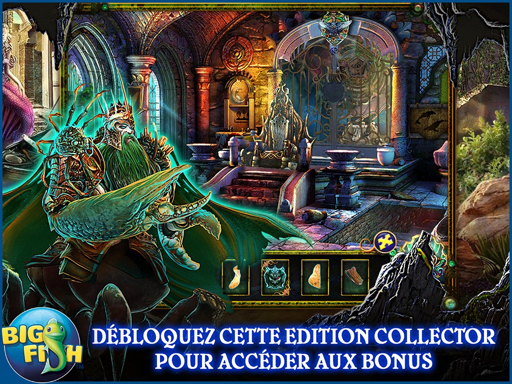 Dark Parables: The Little Mermaid and the Purple Tide HD - A Magical Hidden Objects Game (Full) screenshot 4