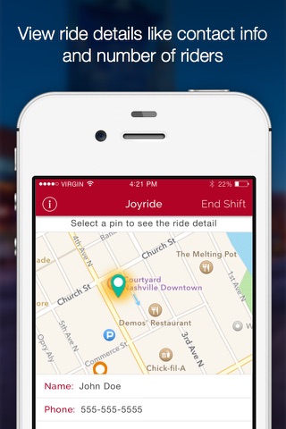 Joyride Driver - Shuttle & Touring Service screenshot 3