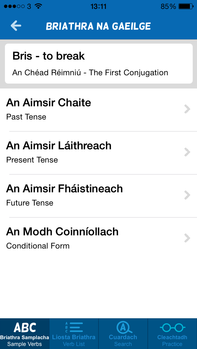 How to cancel & delete Briathra na Gaeilge from iphone & ipad 3
