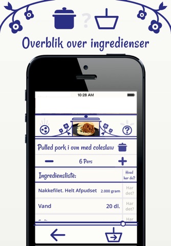 FooDoo - Get shopping lists for your recipes screenshot 2