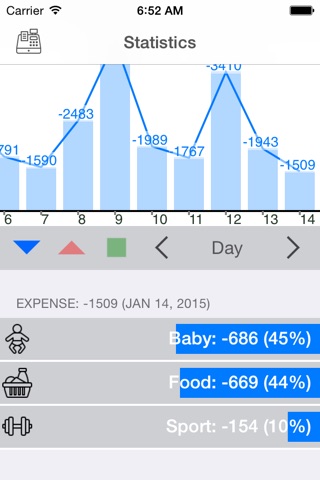 litebudget - учет расходов и доходов бесплатно screenshot 2